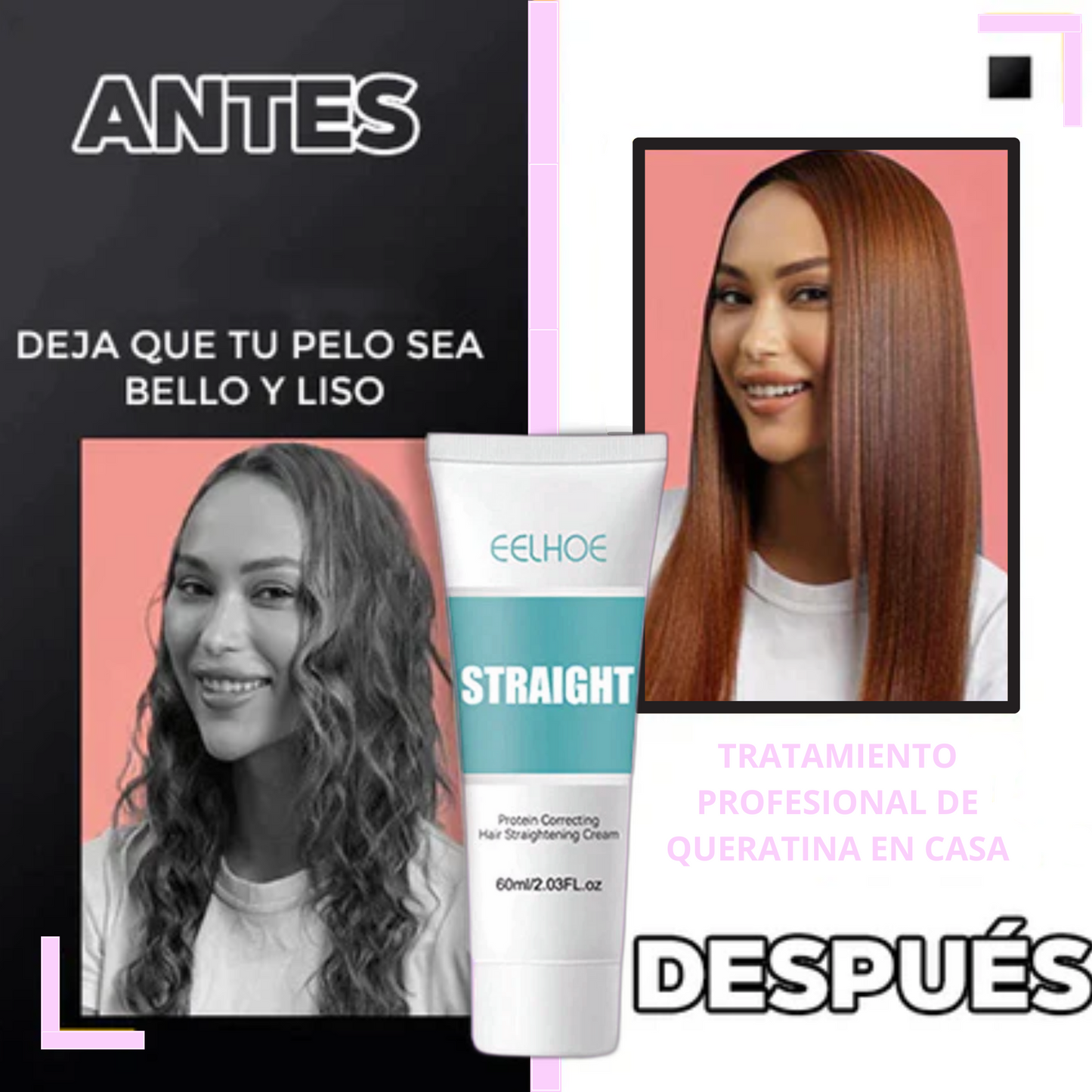 Crema Alisadora Eelhoe de LuzBella