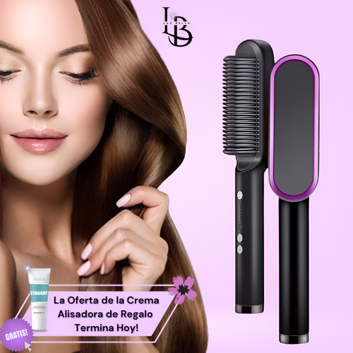 Cepillo Alisador Cerámico - LuzBella™